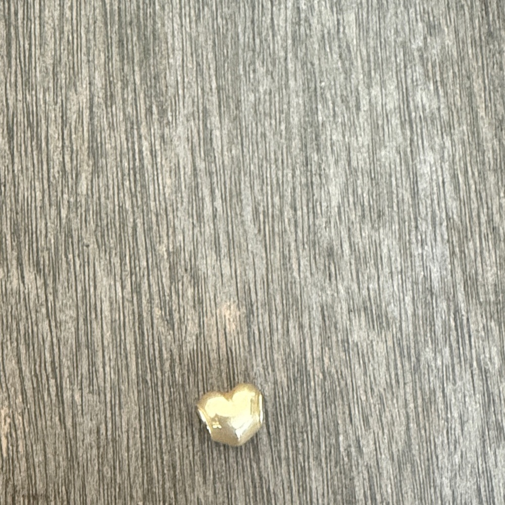 Gold Heart Pandora Charm